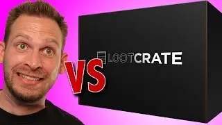 Loot Crate 12 Month Subscription Mystery Box Unboxing