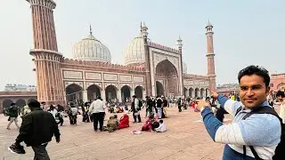 Jama Masjid Delhi | Second Largest Mosque In India 🇮🇳 | Jama Masjid Vlog | 4k #viral 