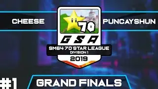 CLG cheese vs puncayshun | PACE2019 Grand Finals Race 1 | GSA SM64 70 Star Speedrun League D1 S1