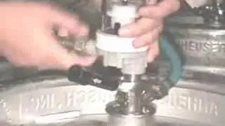 Draft Beer Foam Control Installation