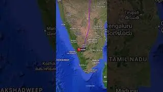 ✈️ DEL to MLE Air India Flight Tracker & Route Map | New Delhi to Maldives Flight Path