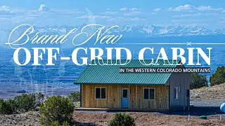 New Off-Grid Cabin on 36 Acres in Eckert, Colorado | Modern Features & Stunning Views!
