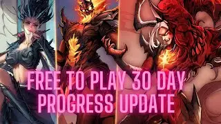 X-HERO | Epic Heroes - F2P Account 30 Day Progress Update