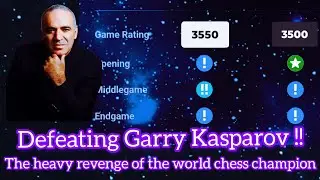Tigran Petrosian DESTROYS Garry Kasparov 💀CRAZY King SACRIFICES 💀(94% Accuracy)Immortal Game✨️