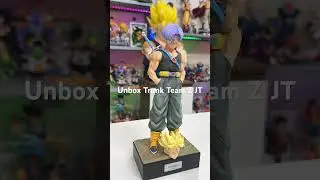 Unbox m&ocirc; h&igrave;nh Trunks Team Z của JT Studio 😱 #reviewdragonball #trunkJT #trending #trendingshorts