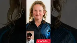 Amelia Kerr (old to young) English cricket player ❤️#shorts#viral #ipl2024