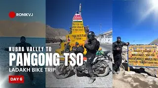 High Altitude Madness 🏔️ | Nubra Valley to Pangong Lake