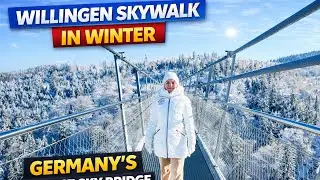 Willingen Skywalk – Germany’s Longest Suspension Bridge 😱 | POV Walk 4K