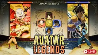 Jogando o closed alpha test - Avatar Legends The fighting Game