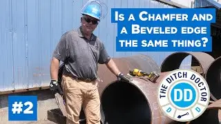 Chamfer or Beveling Ductile Iron Pipe What's the Difference? Ditch Doctor #2
