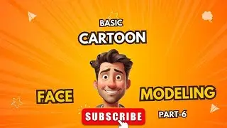 Basic face Modeling Cartoon Part_06