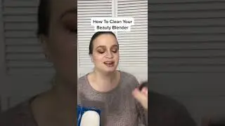 How To Clean Your Beauty Blender #shorts