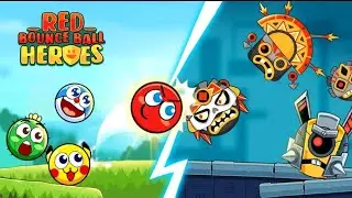 bounce ball gameplay - Red ball gameplay - Boss Fight (No Commentary)