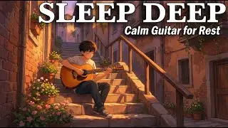 Fall Asleep Fast with Gentle Acoustic Guitar &mdash; Deep Sleep Music (1+ Hour)
