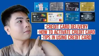 BDO CREDIT CARD HOW TO ACTIVATE CREDIT CARD HOW TO REQUEST PICK UP BY BRANCH FOR CREDIT CARD