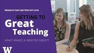 Research That Matters: What Makes a Mentor Great?