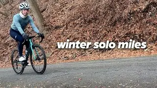 80km Solo Winter Ride Out of NYC