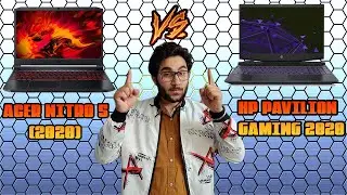 ACER NITRO 5 2020 VS HP PAVILION GAMING 2020 | Physical Comparison