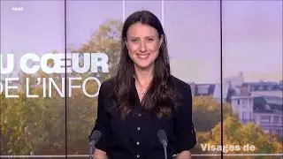 Aude Lechrist pr&eacute;sente Au C&oelig;ur de l'Info le 5 avril 2025 sur France 24