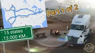 lange afstandrit door 15 staten/13.000 KM! ONT - CA - AB- WA - ONT Part 1 of 2 (English Subs,Ep.26)