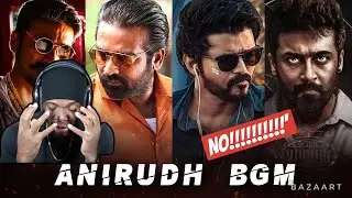 Anirudh Popular BGM ft.Master, Vikram, Rolex, Beast, Petta, Doctor, Vedalam, Maari (REACTION)