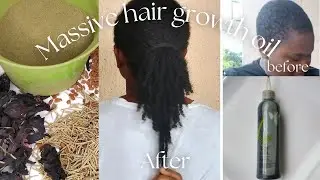 GROW THICKER, LONGER HAIR NATURALLY WITH THIS HERBAL OIL RECIPE!