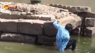 Old Mandapam Found in Patalganga || Srisailam