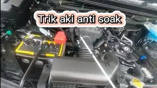Memilihara aki Toyota All new Rush tahan lama anti soak
