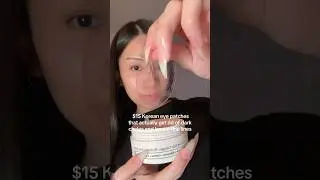 BEST korean eye patches🩷✨ #darkcircles #eyebags #koreanskincare