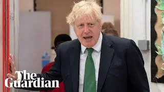 Boris Johnson refuses to answer questions on Sue Gray meeting