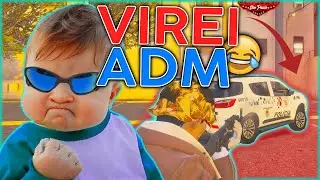 VIREI ADM E M@TEI TODOS PM no GTA RP 😂 (Paulinho o LOKO)