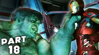 Iron Man vs Hulk's Fury - Marvel's Avengers Gameplay - Part 18 | Atsrown Gaming