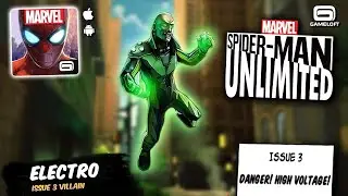 Spider-Man Unlimited | Issue 3: Danger! High Voltage! | Android/iOS Longplay, No Commentary