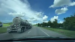 20210818 Wednesday Dash Cam Drivelapse Hammond Louisiana to New Orleans Louisiana