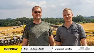 BEDNAR: AGRO Jesenice využívá pro podmítky i předseťovou přípravu diskový podmítač SWIFTERDISC XE