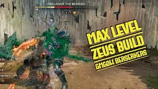 Maxed Kratos Zeus Build 🔥 Berserkers | Max Level | Gow Ragnarok