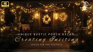 Unique Rustic Porch Decor: Creating Inviting Spaces for the Holidays
