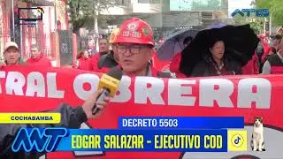 COD Cochabamba se movilizó en contra el DS 5503; advierte con radicalizar medidas