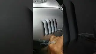 3d airbrush trick by boni3art