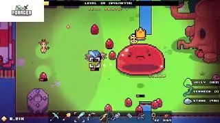 Forager _ Slime King Boss Fight