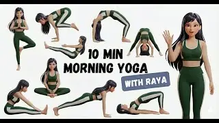 10 Minute Morning Yoga for Kids | Yoga for Children | Wake Up Flow | Morning Poses | Yoga and Hoga