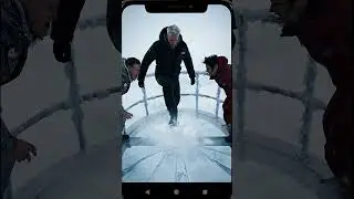 This Glass Floor Just Broke HER Brains 🤯 #glassfloor #funny #fearofheights #prank