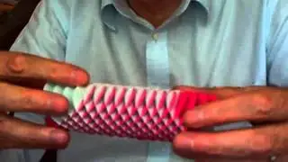 Sliceform cylinders