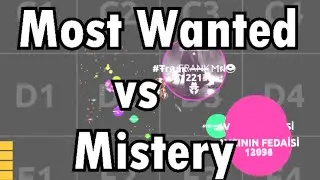 Agar.io - Clan War | Most Wanted Vs Mistery