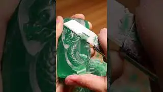 Satisfying Dragon Soap Carving ASMR 🐉