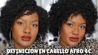 Definición En Cabello Afro 4C (SIN GEL)/ Flat Twist Out (NO GEL)/Trenzas De Dos Pegadas DC