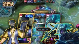 KETEMU HYPER ALPHA‼️SIKAT SAMPAI TAK BERKUTIK‼️-MOBILE LEGENDS-