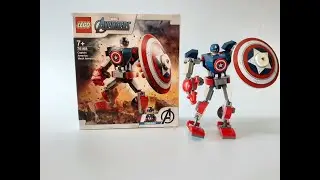 LEGO Marvel Super Heroes Captain America Mech Armour (76168)