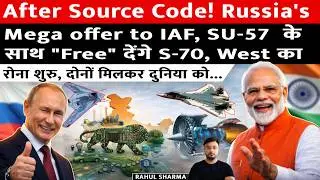 Mega offer for India: Russia Offers Su-57 to India with S-70 Stealth Drone | West Propaganda start