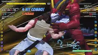 Fantasy Strike - Grave 5 DMG combo